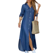 Denim Summer Long summer dress